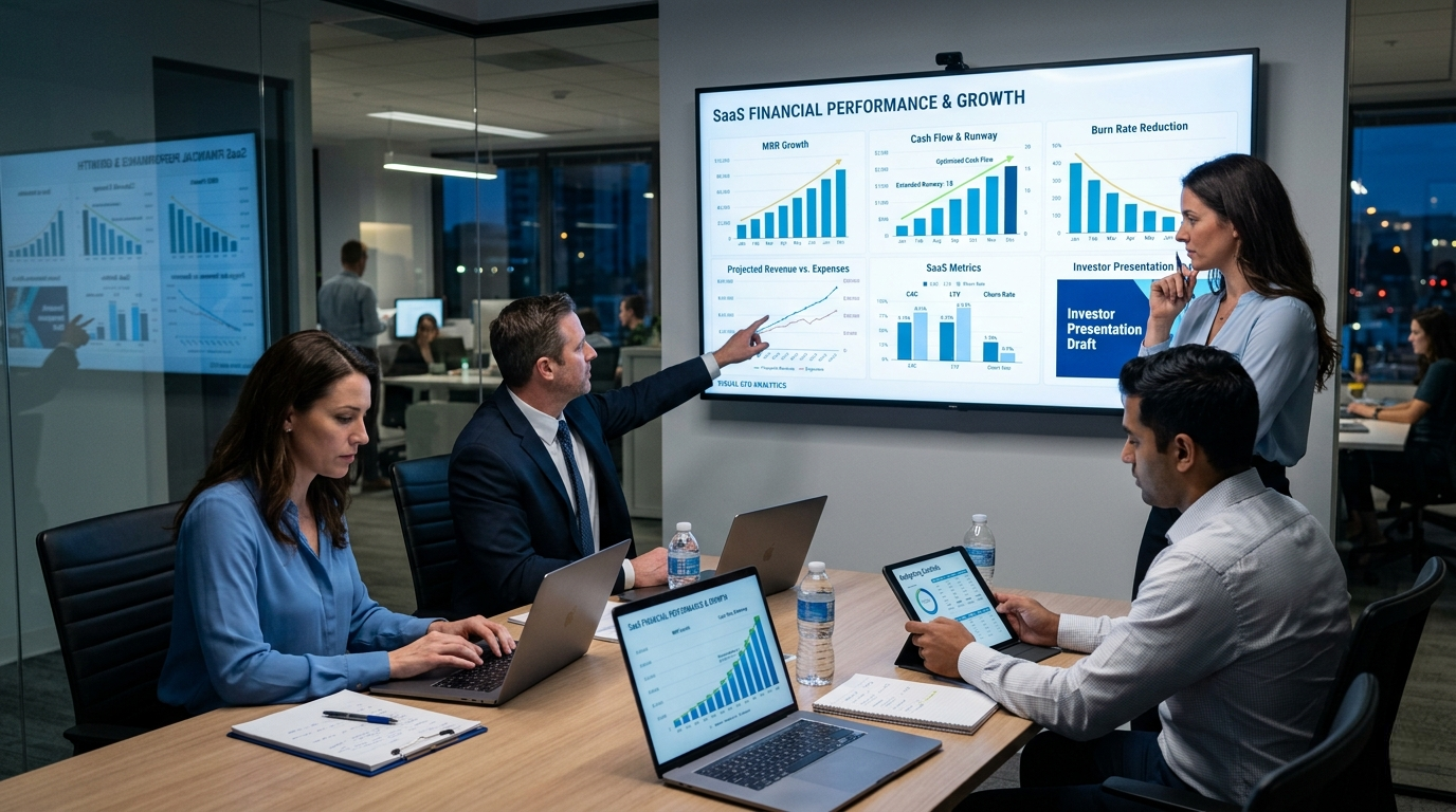 SaaS Cash Burn Crisis Case Study