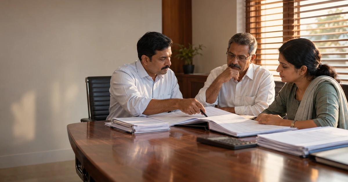 Directors reviewing an overseas direct investment structure for a UAE subsidiary