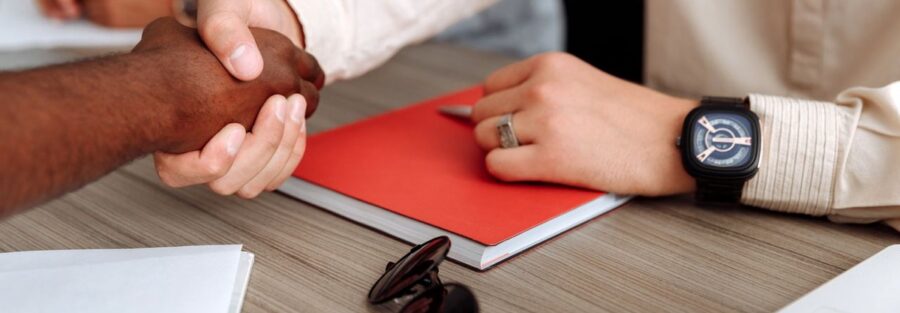 Parties concluding an agreement, representing m&a transaction services and deal structuring